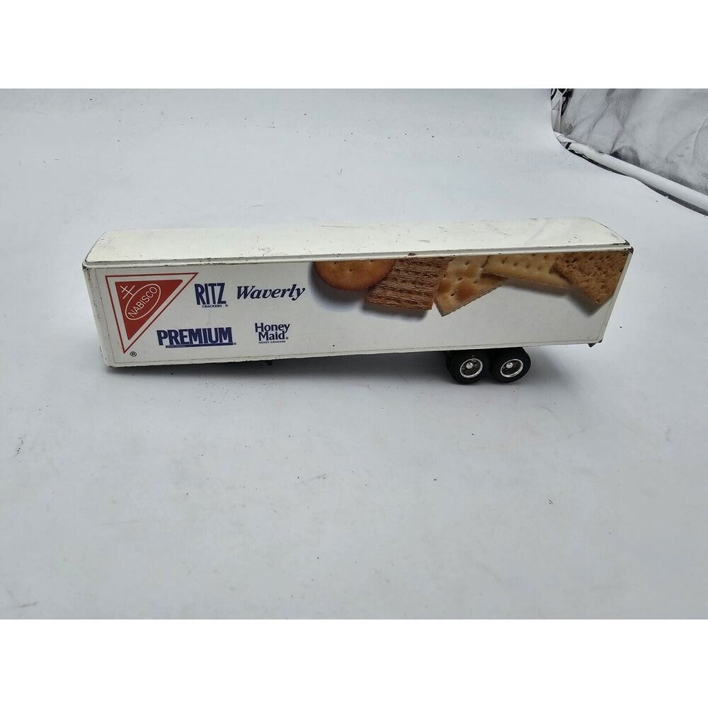 Vintage Nabisco Metal Advertising Truck- ERTL SEMI TRAILER ONLY